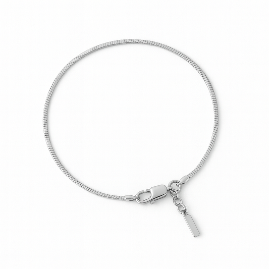 Snake Chain Bracelet (Silver)