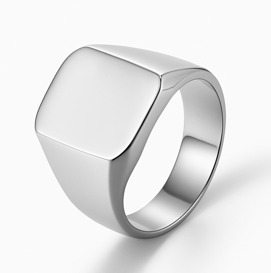 Classic Signet Ring (Silver)