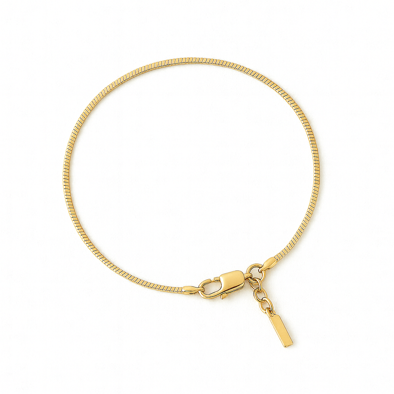 Snake Chain Bracelet (Gold)