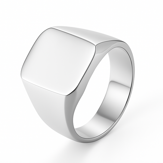 Classic Signet Ring (Silver)